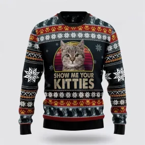 Cat Keep It Classy For Christmas Ugly Christmas Sweater For Men And Women, Best Gift For Christmas, Christmas Fashion Winter