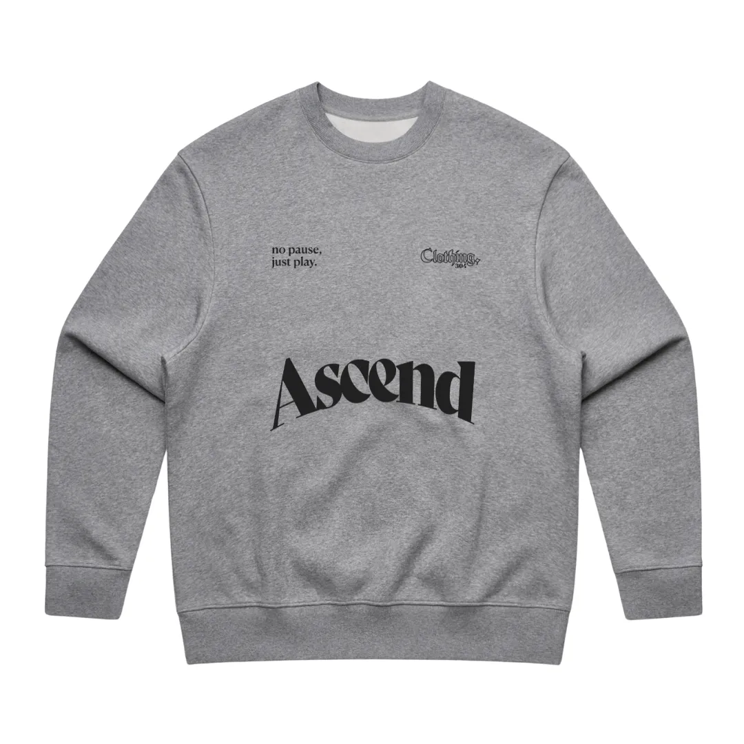 304 Mens Ascend Heavy Sweatshirt Black