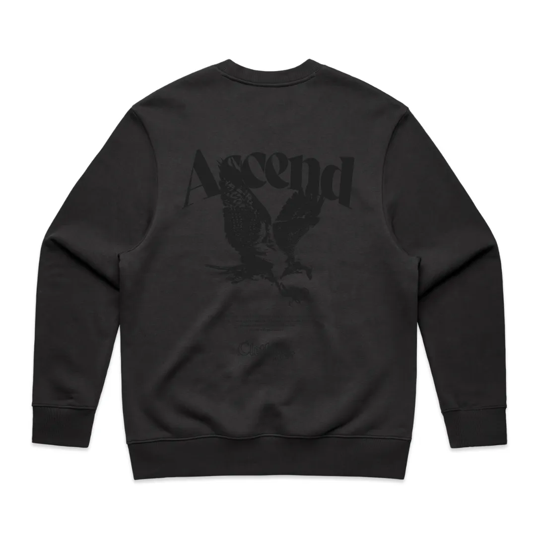 304 Mens Ascend Heavy Sweatshirt Black