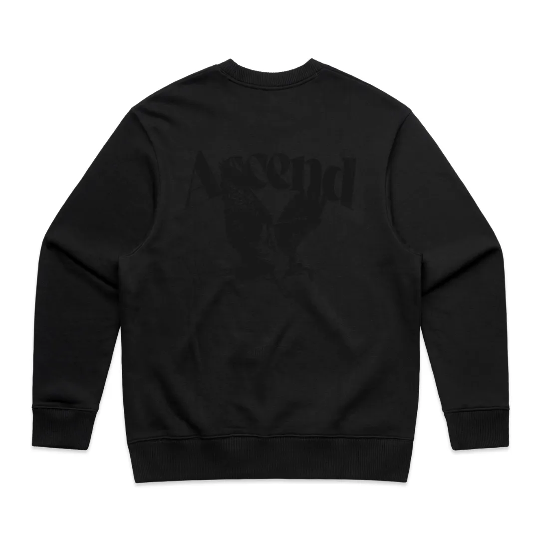 304 Mens Ascend Heavy Sweatshirt Black