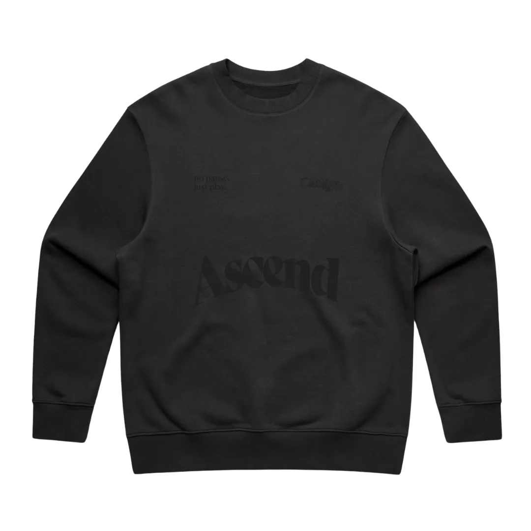 304 Mens Ascend Heavy Sweatshirt Black