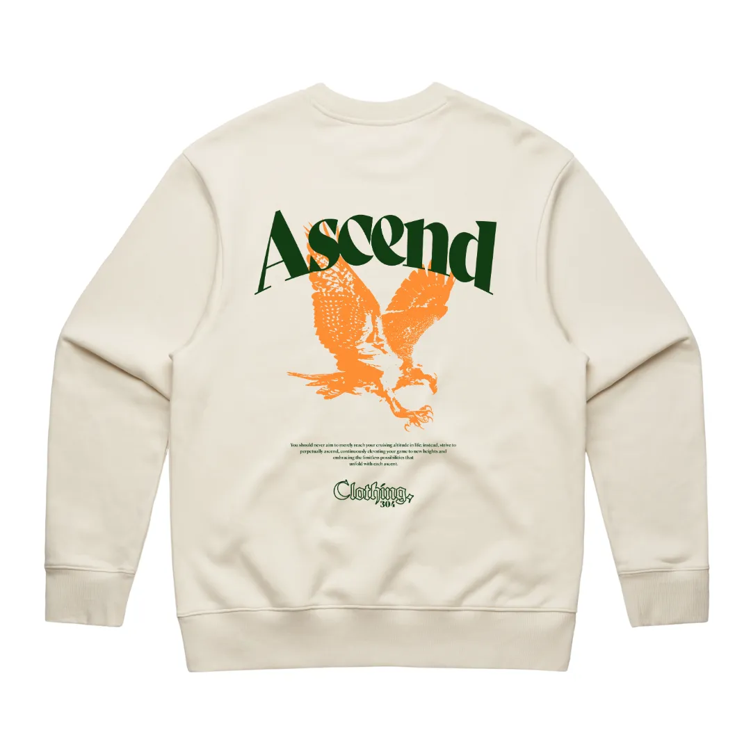 304 Mens Ascend Heavy Sweatshirt Green