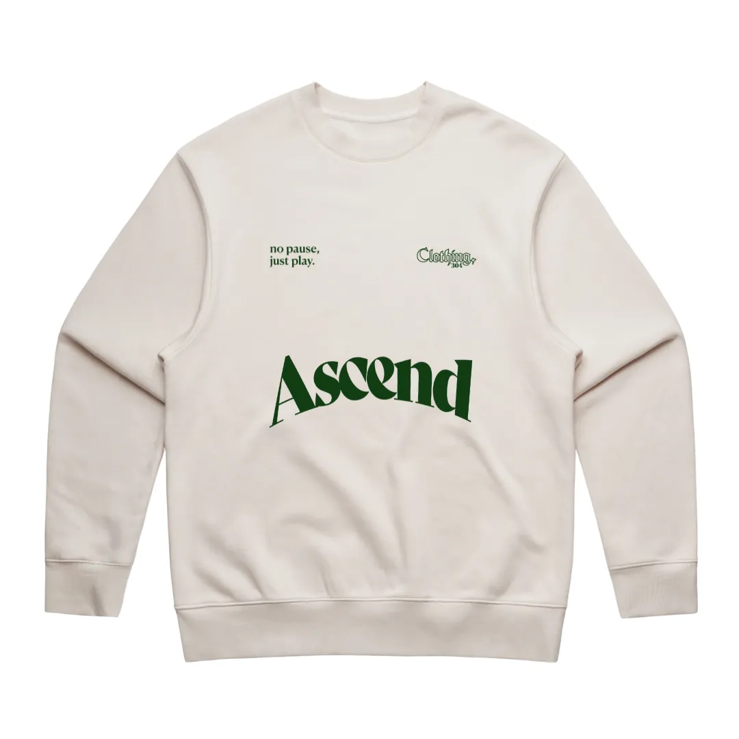 304 Mens Ascend Heavy Sweatshirt Green