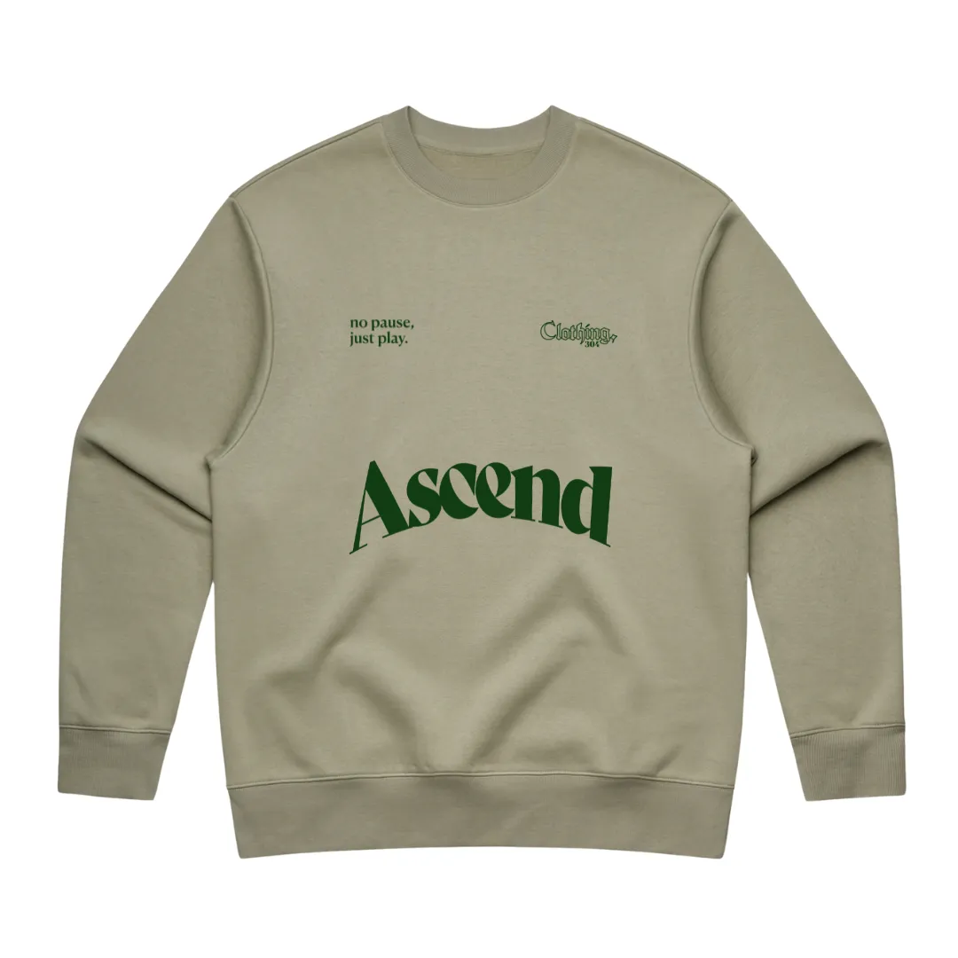 304 Mens Ascend Heavy Sweatshirt Green