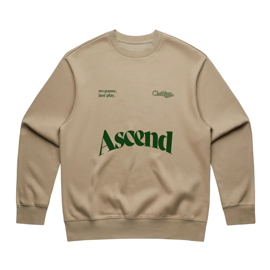 304 Mens Ascend Heavy Sweatshirt Green