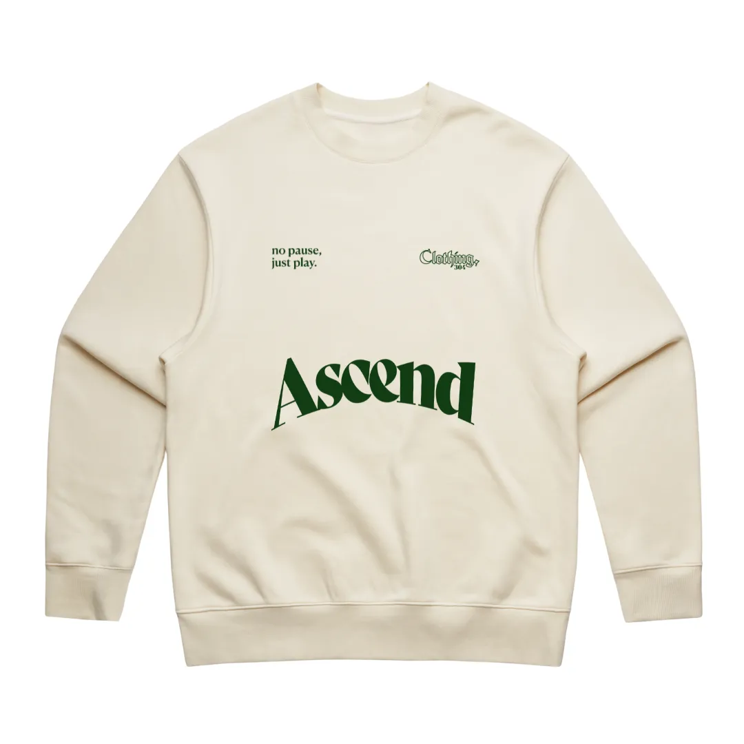 304 Mens Ascend Heavy Sweatshirt Green