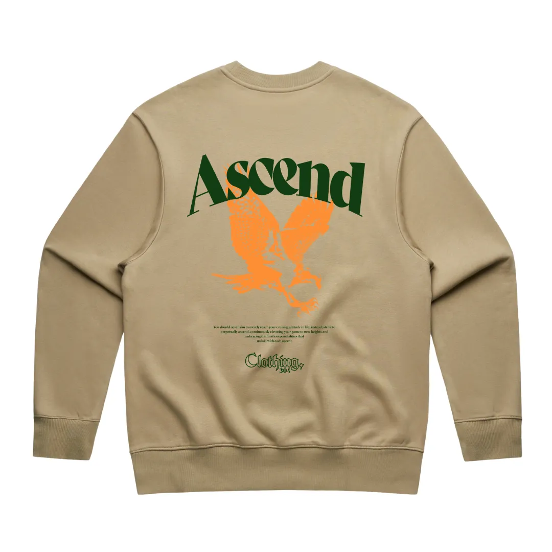 304 Mens Ascend Heavy Sweatshirt Green