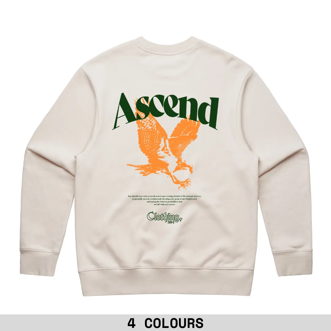 304 Mens Ascend Heavy Sweatshirt Green