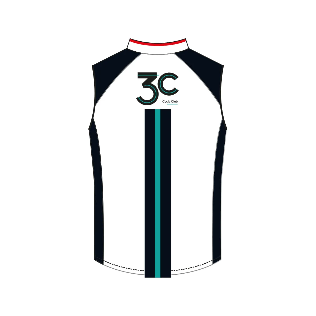 3C Cycling Club Solid Back Gilet