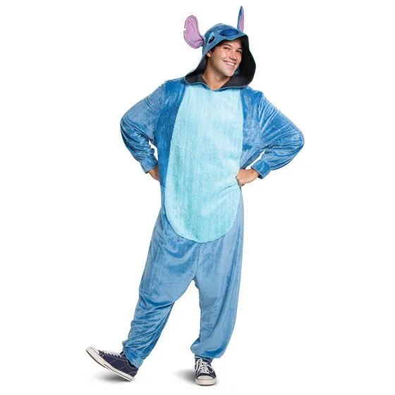 Adult Deluxe Stitch Jumpsuit Costume Onsie | 1 ct