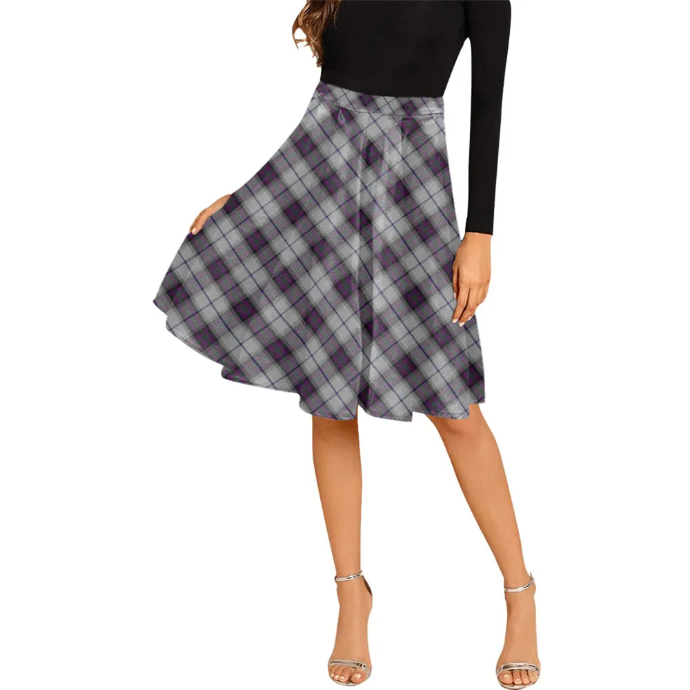 Alexander of Menstry Dress Tartan Melete Pleated Midi Skirt