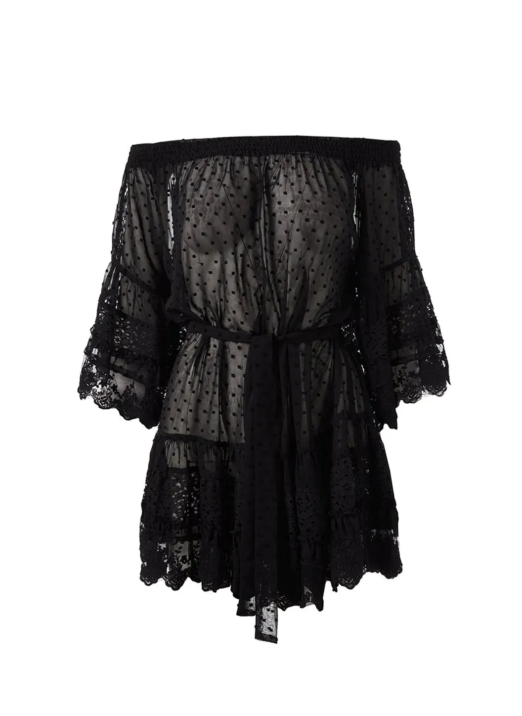 Alice Coverup Dress - Black