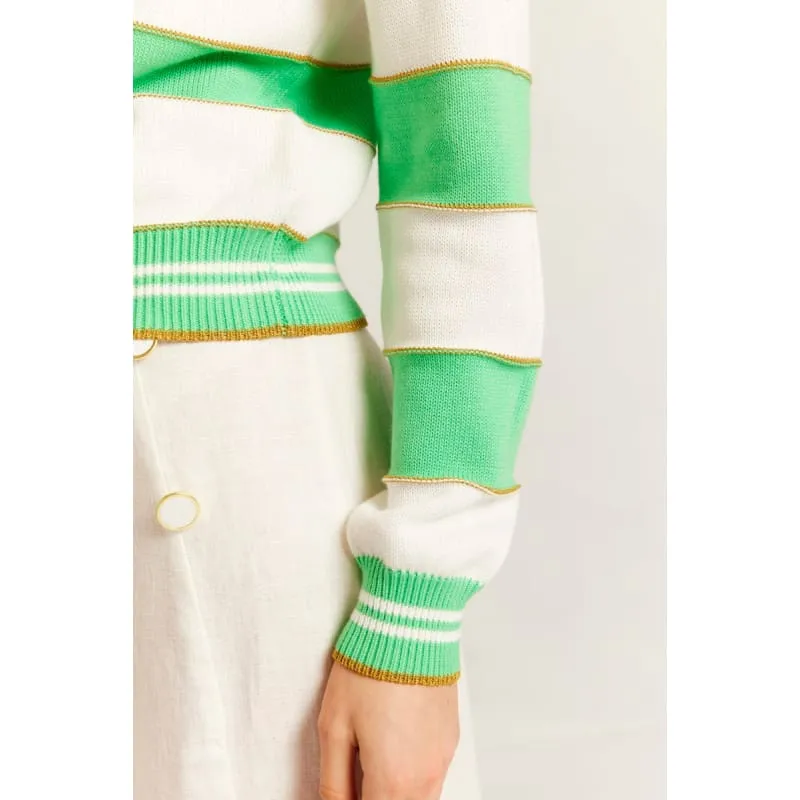 Amalfi Polo Sweater | Meadow