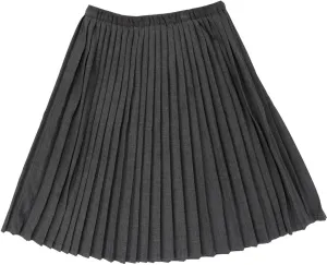 Analogie Grey Knife Pleated Skirt