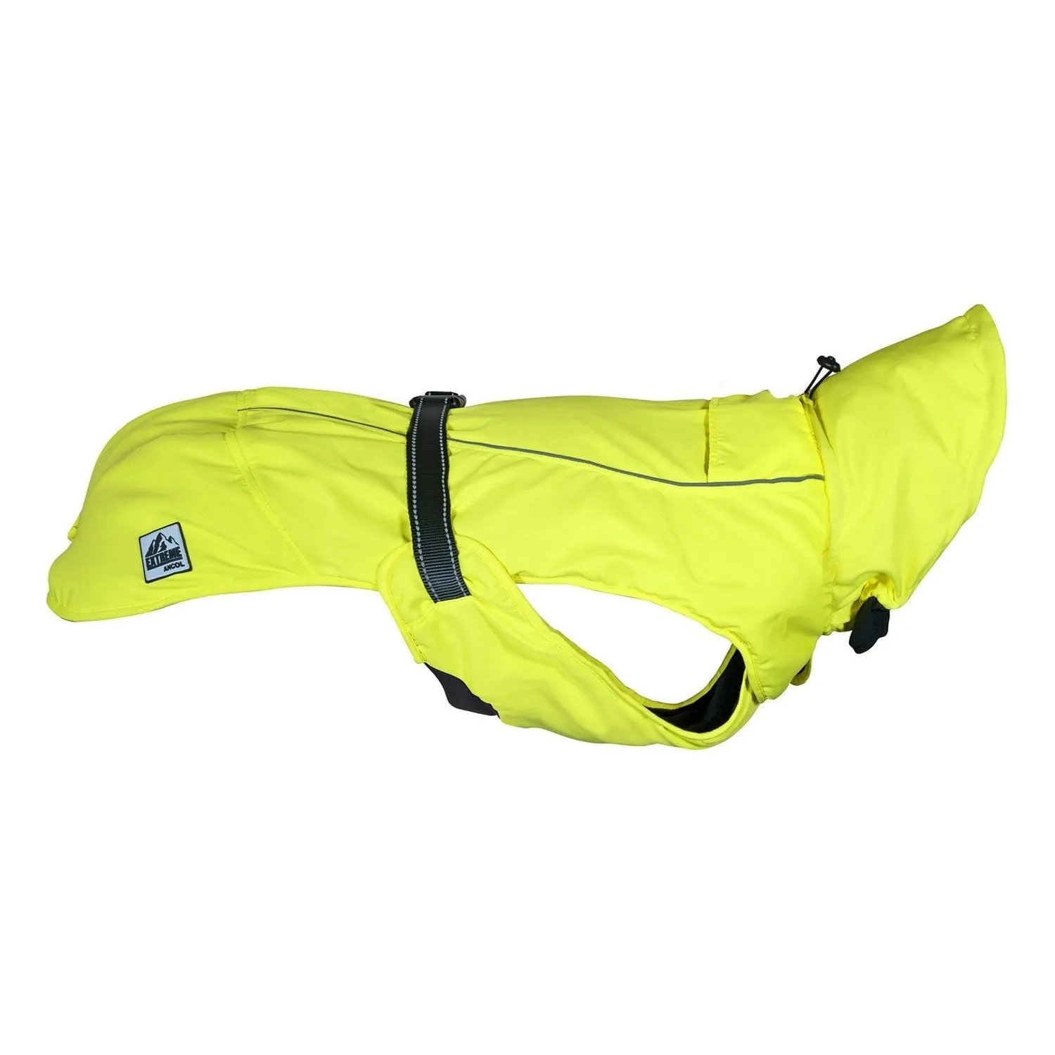 ANCOL EXTREME MONSOON DOG COAT REFLECTIVE YELLOW