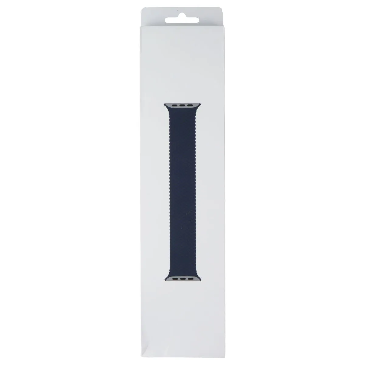 Apple 45mm Braided Solo Loop for Apple Watch 49/46/45/44mm - Abyss Blue/Size 6