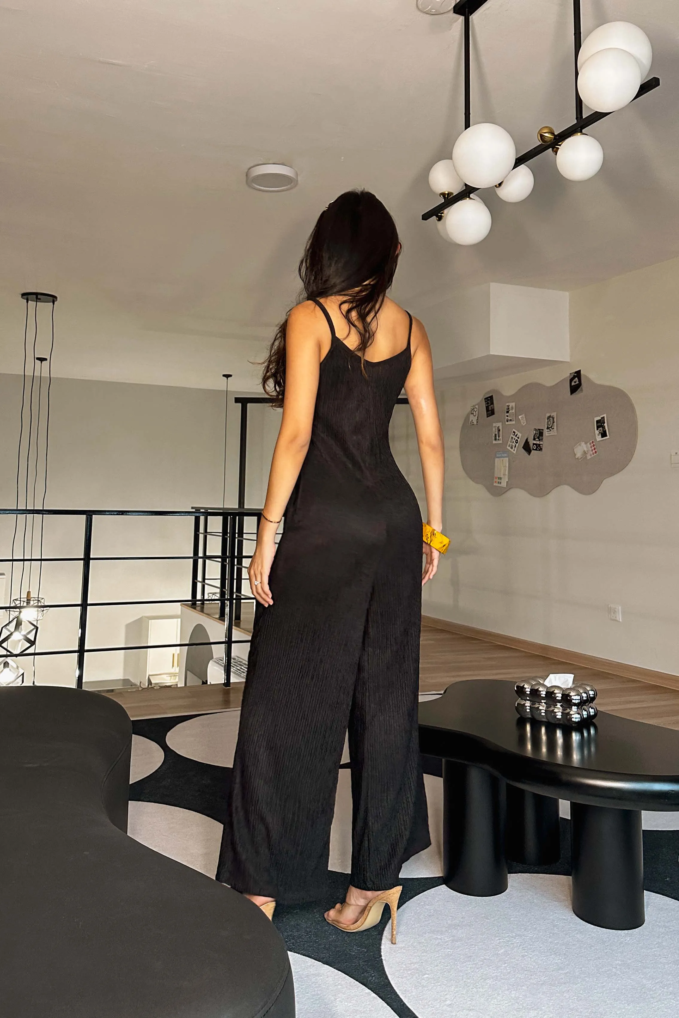 Arble Oversized Jumpsuit in Black