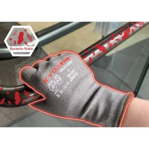 Armor Guys Kyorene 00-207 15 Gauge Graphene A2 Liner Work Gloves, Gray, Box of 12 Pairs