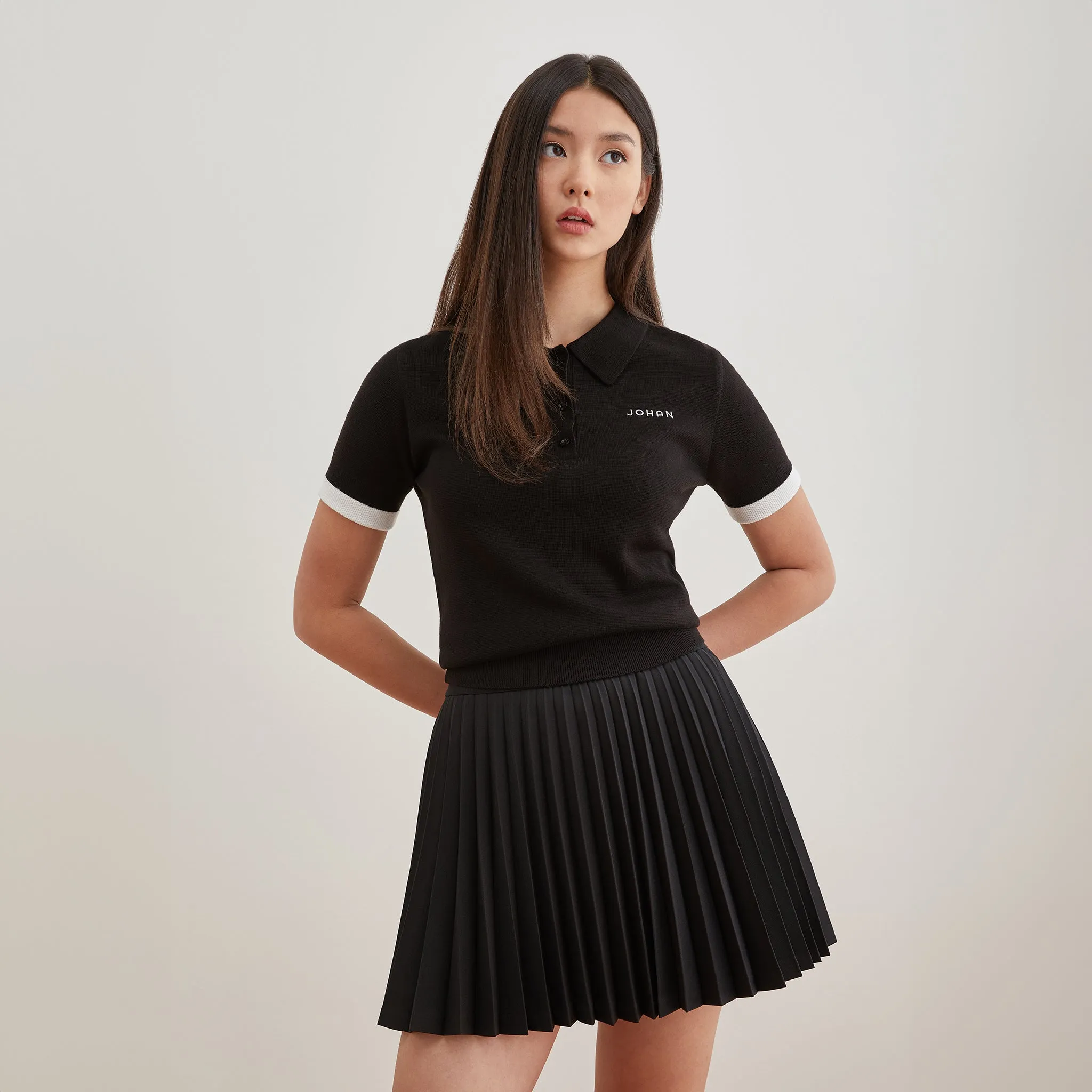 Audrey Pleated Skirt