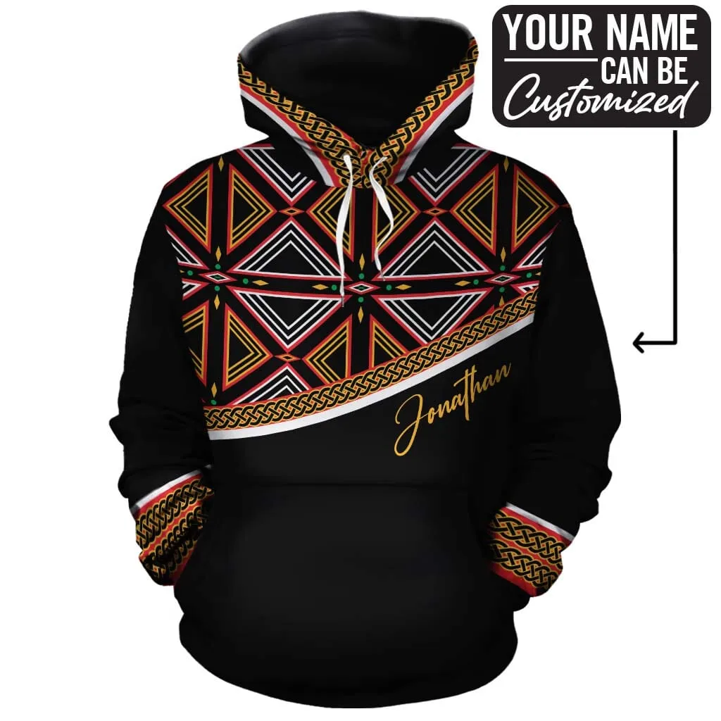 Bamenda African Print All-over Hoodie