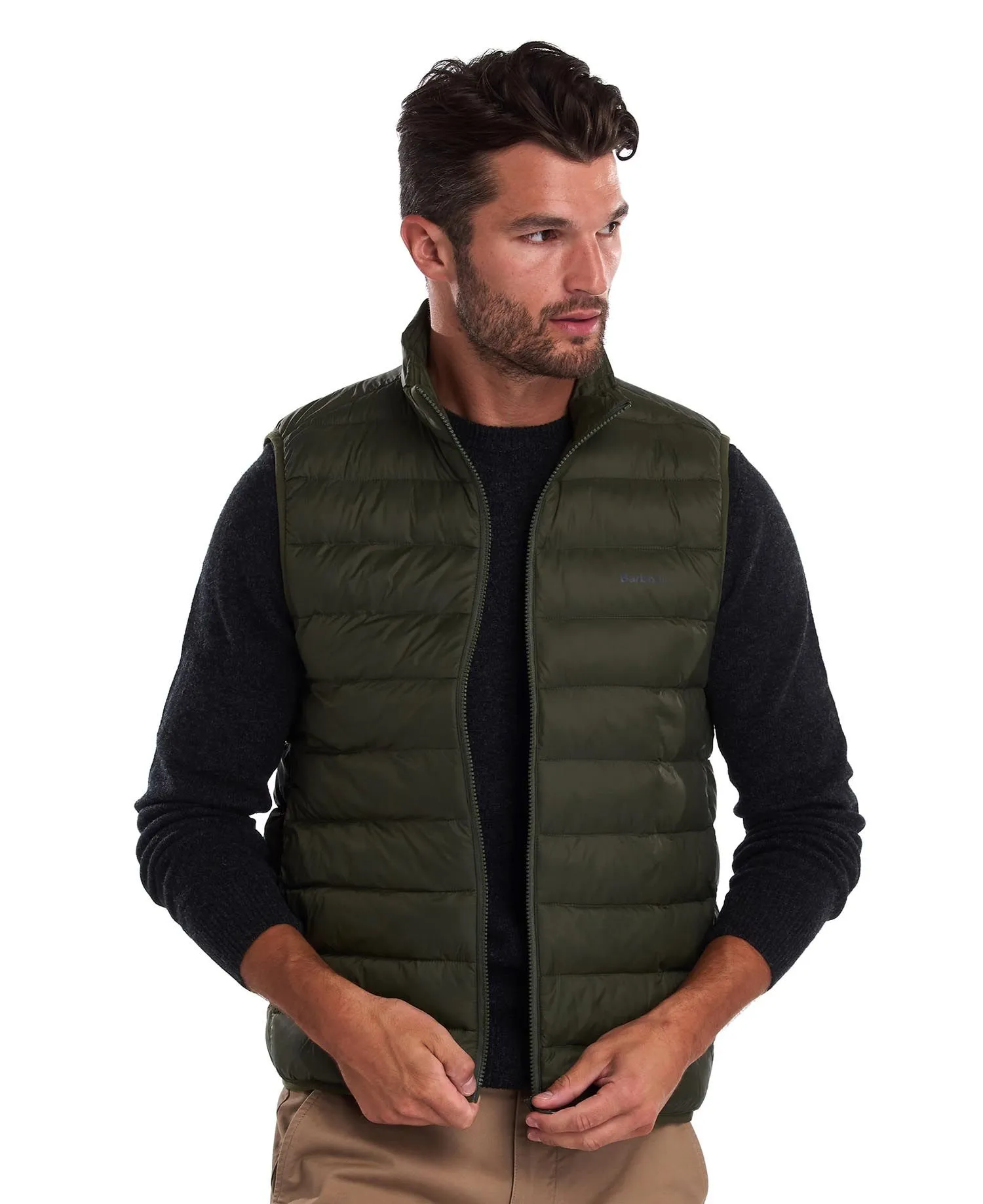 Barbour Men's 'Bretby' Quilted Gilet/ Bodywarmer