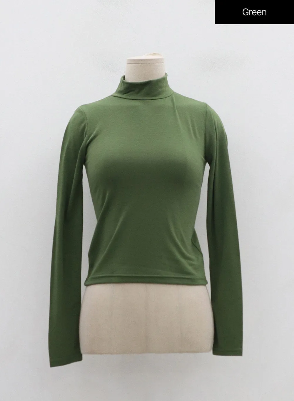 Basic Long Sleeve Turtleneck OD16