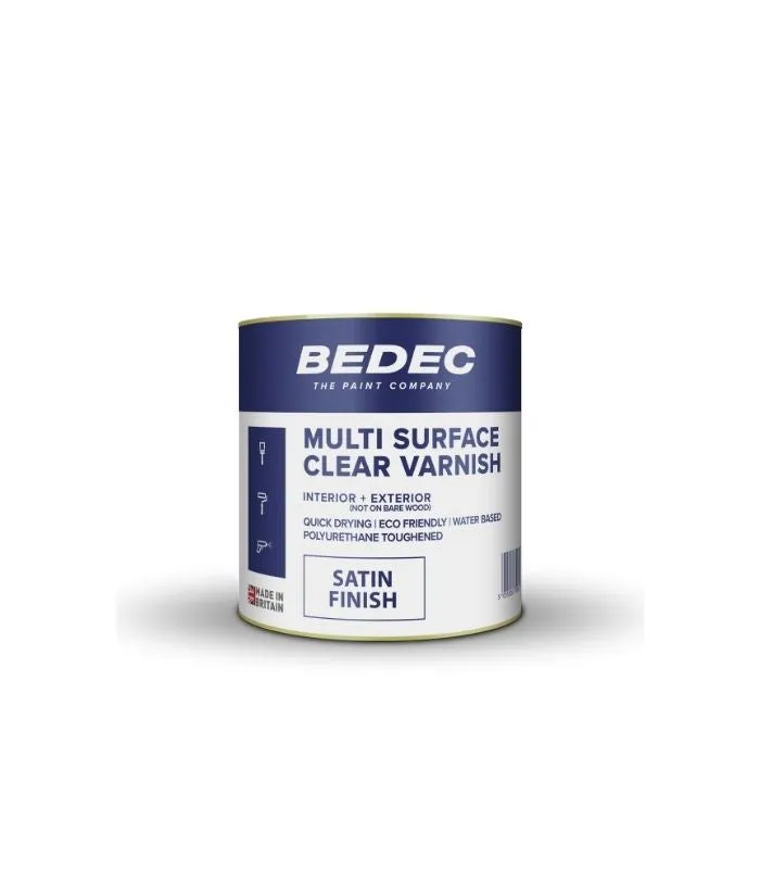 Bedec Multi Surface Clear Varnish