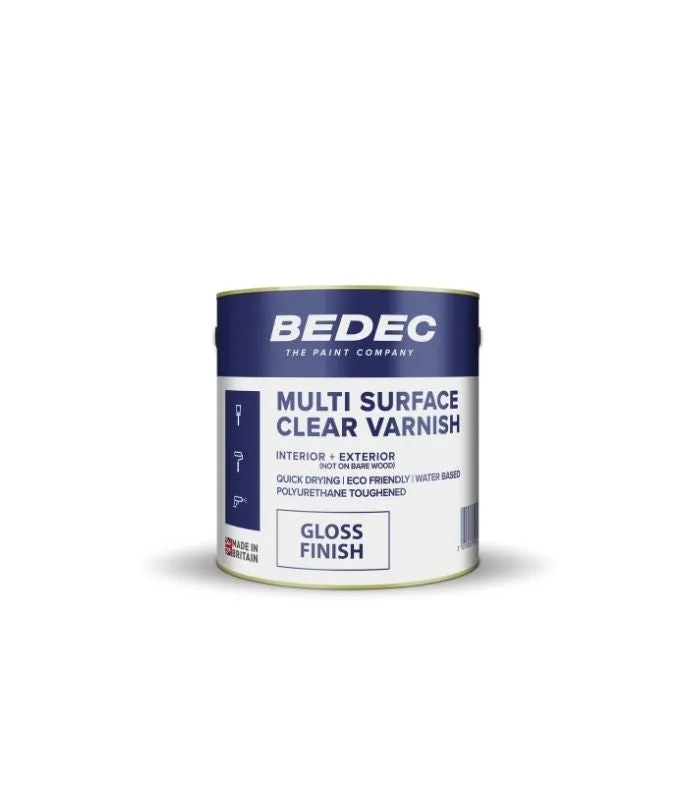 Bedec Multi Surface Clear Varnish