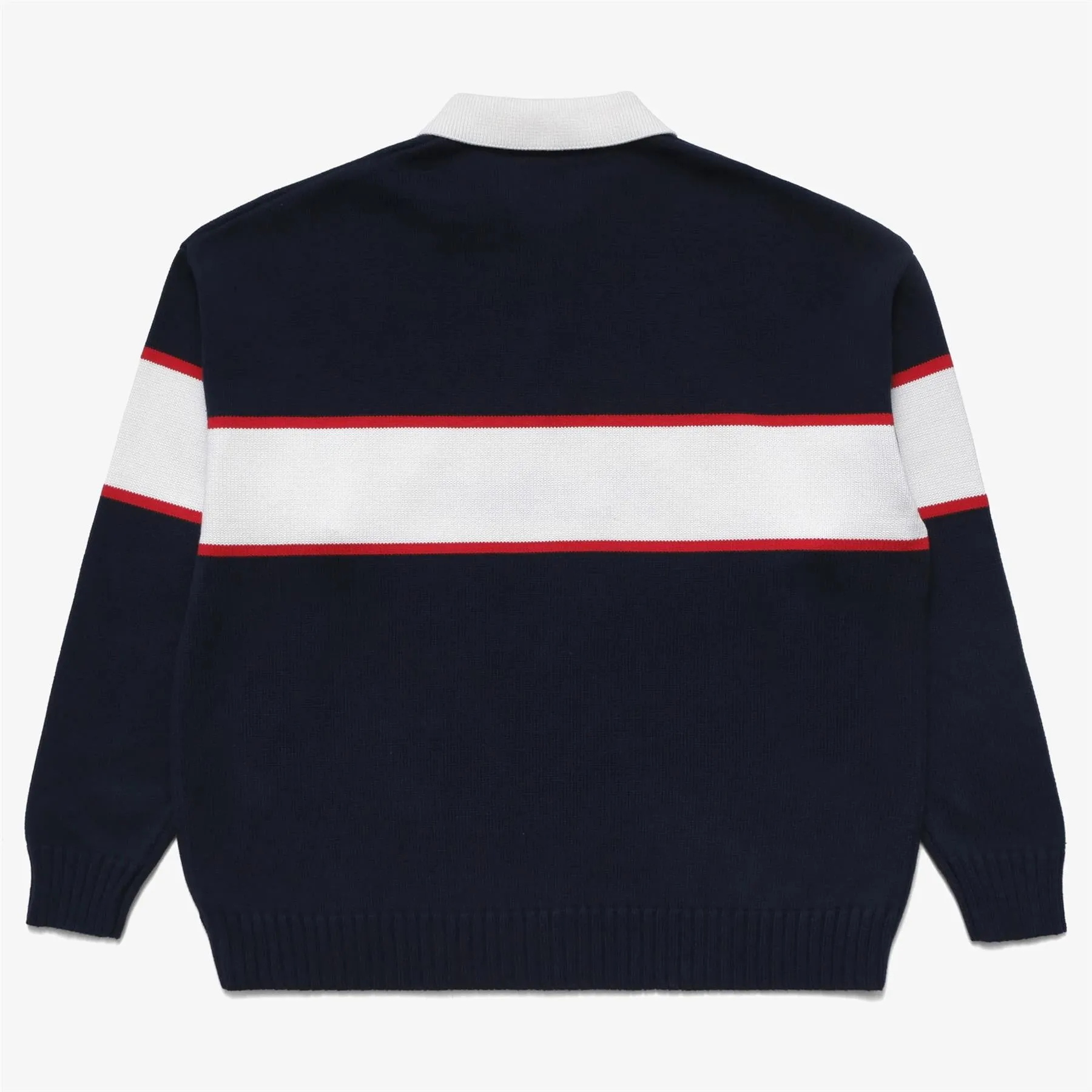 Bennett Knitted Polo Navy - W24