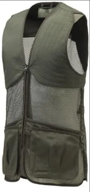 Beretta | Full Mesh Shooting Vest | Green Moss