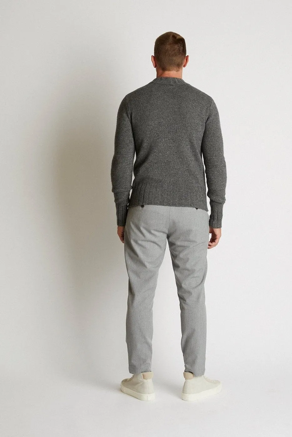   Beryll Gianni Cashmere Turtleneck | Gloomy Gray