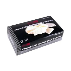 Blackrock Box of 100x Powdered Disposable Gloves Large