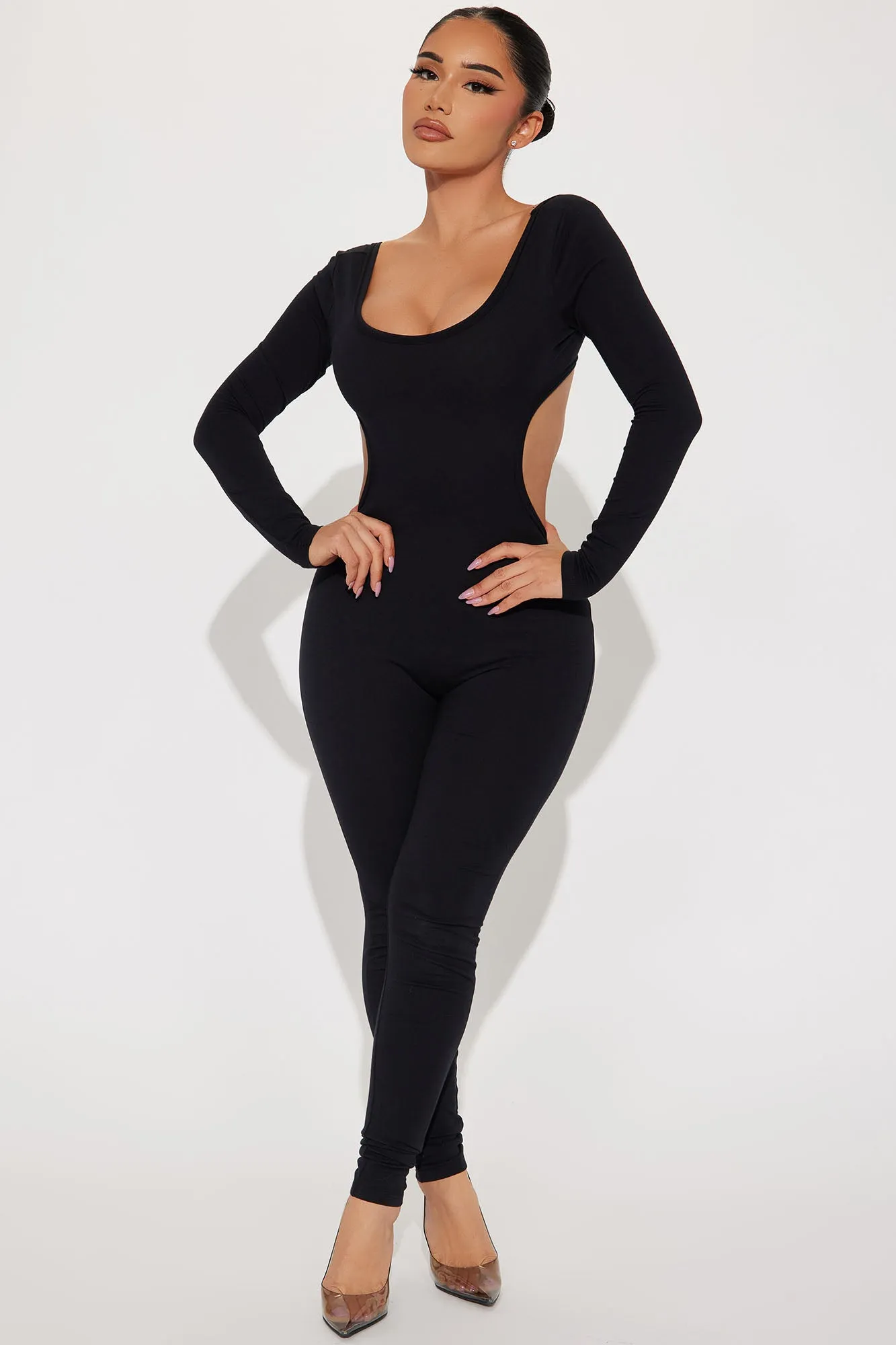 Blakely Backless Jumpsuit - Black