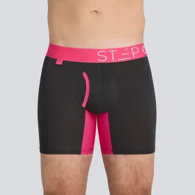 Boxer Brief Fly - Dark Rose