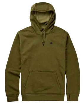 Burton Men's Oak Pullover Hoodie - Martini Olive Heather