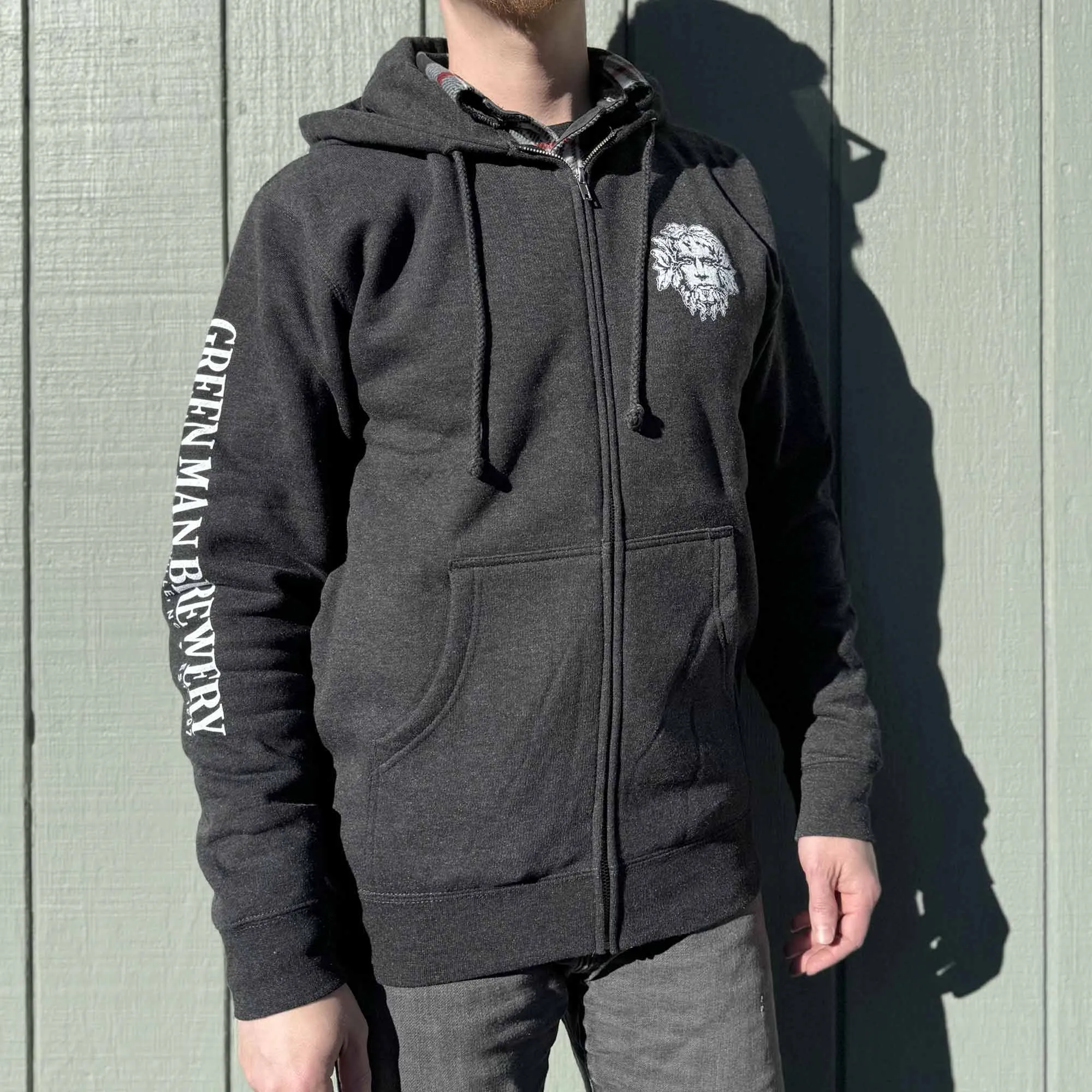 Charcoal Heavyweight Zip Hoodie