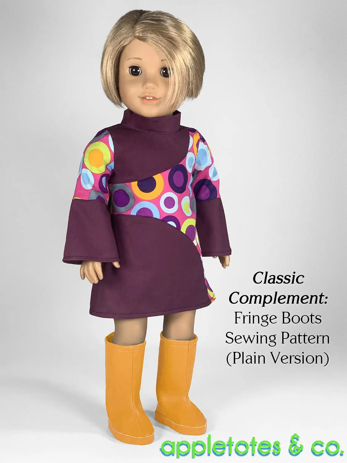 Cheryl Dress 18 Inch Doll Sewing Pattern