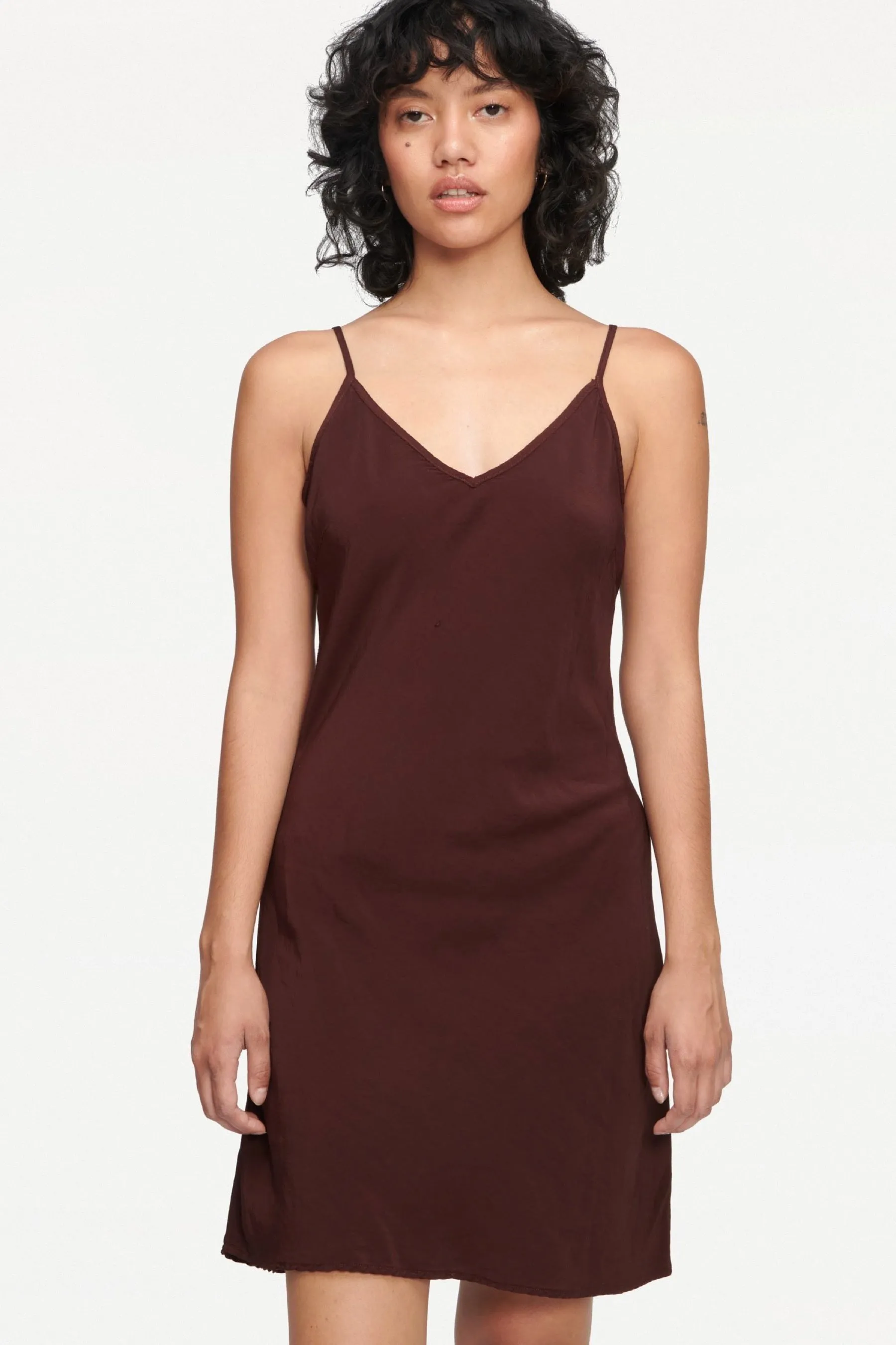 Chocolate Nico Slip Dress