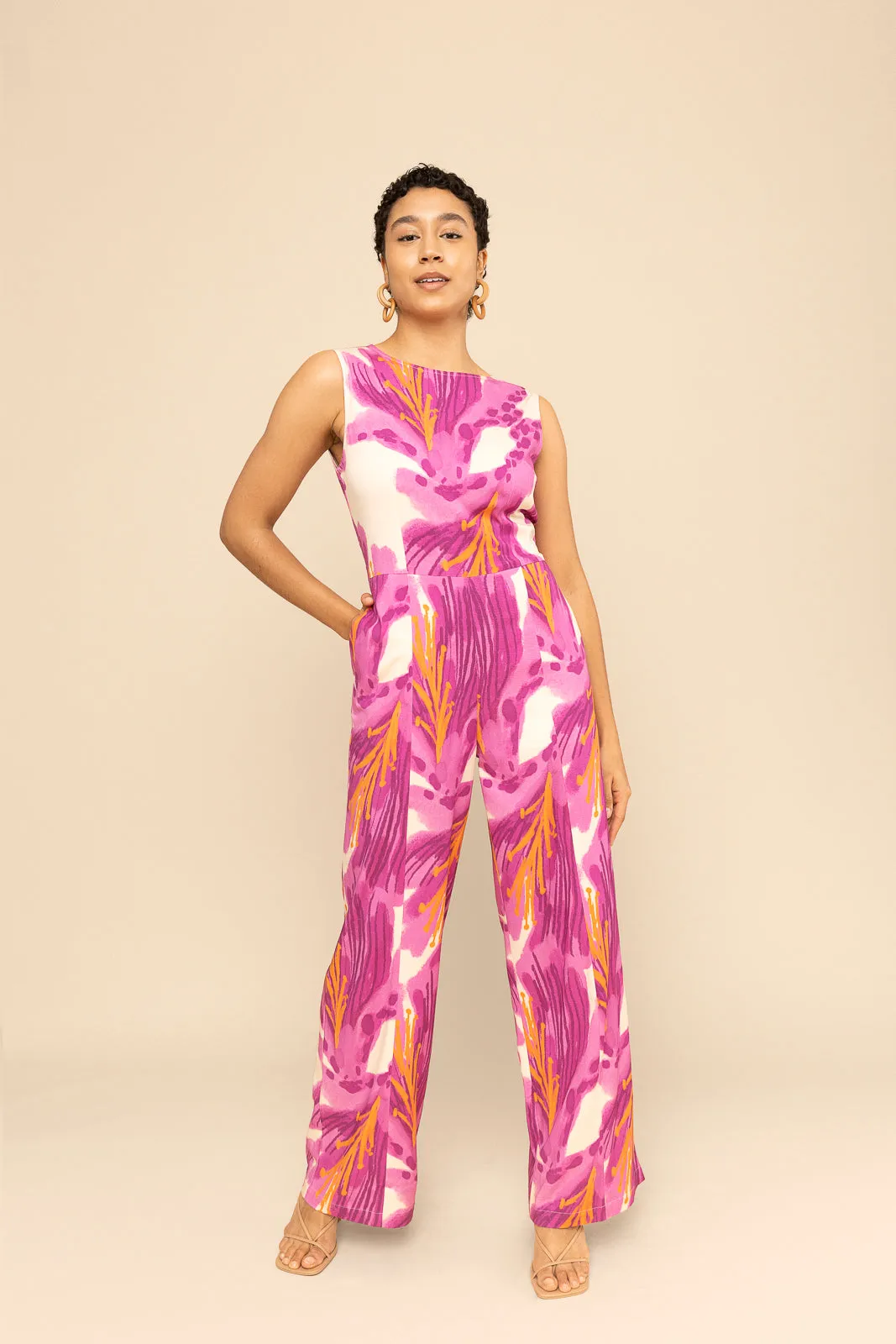 Cora Boatneck Jumpsuit (Final Sale)