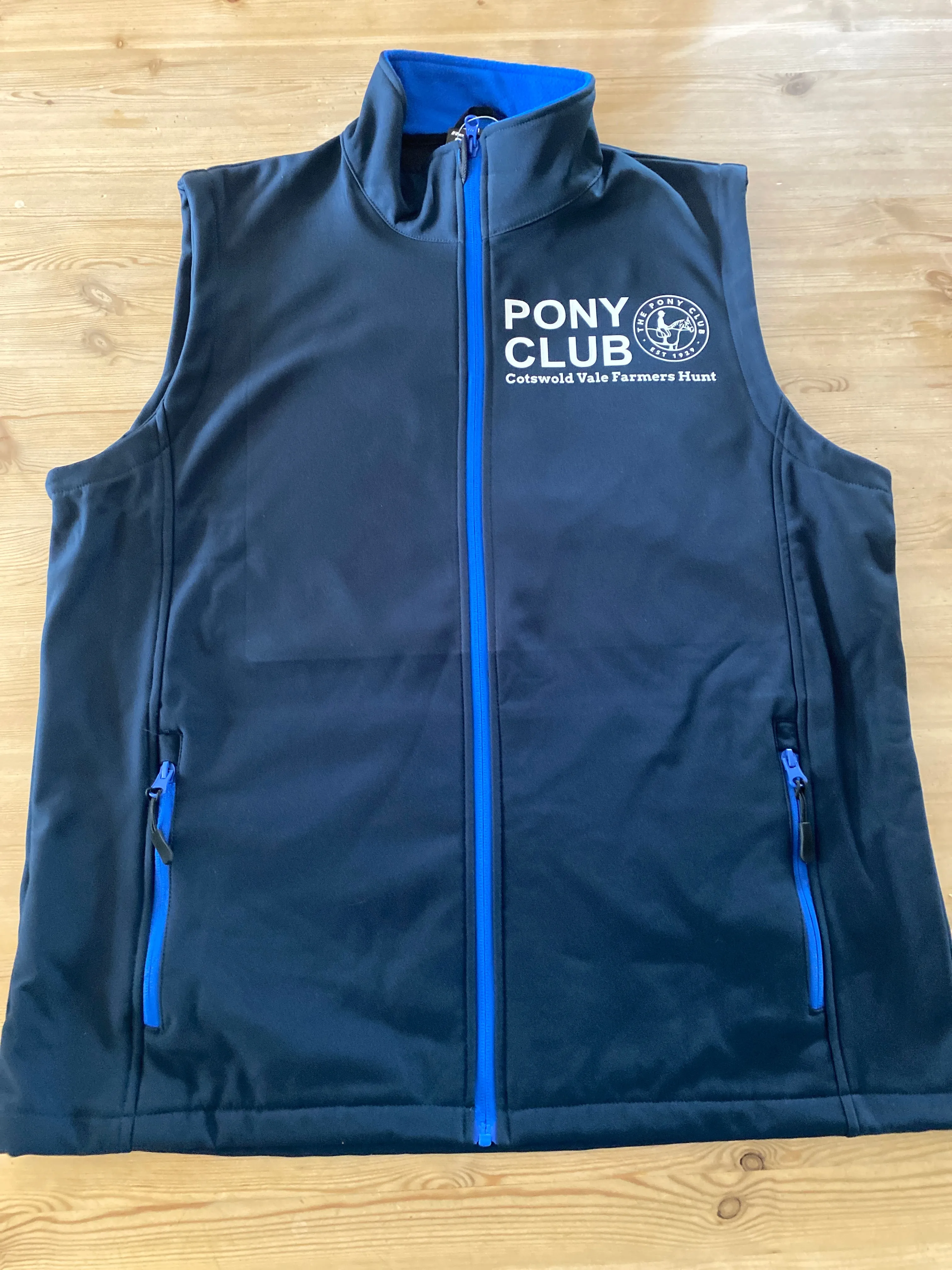 Cotswold Vale Pony Club Unisex Softshell Gilet