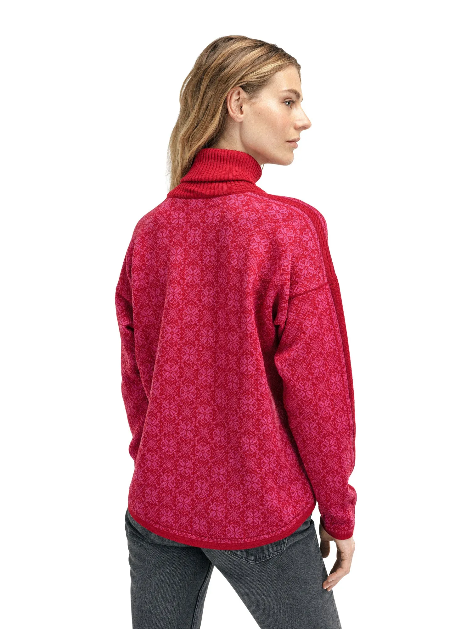 Dale of Norway - Firda Women's Sweater - Raspberry