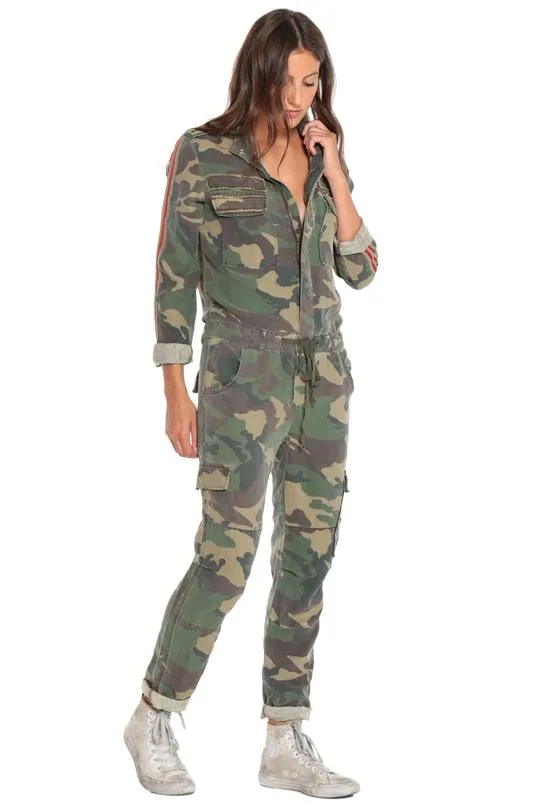 DANANG - The Weekender Jumpsuit ARMY CAMO