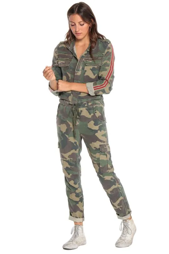 DANANG - The Weekender Jumpsuit ARMY CAMO