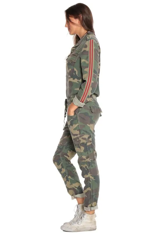 DANANG - The Weekender Jumpsuit ARMY CAMO