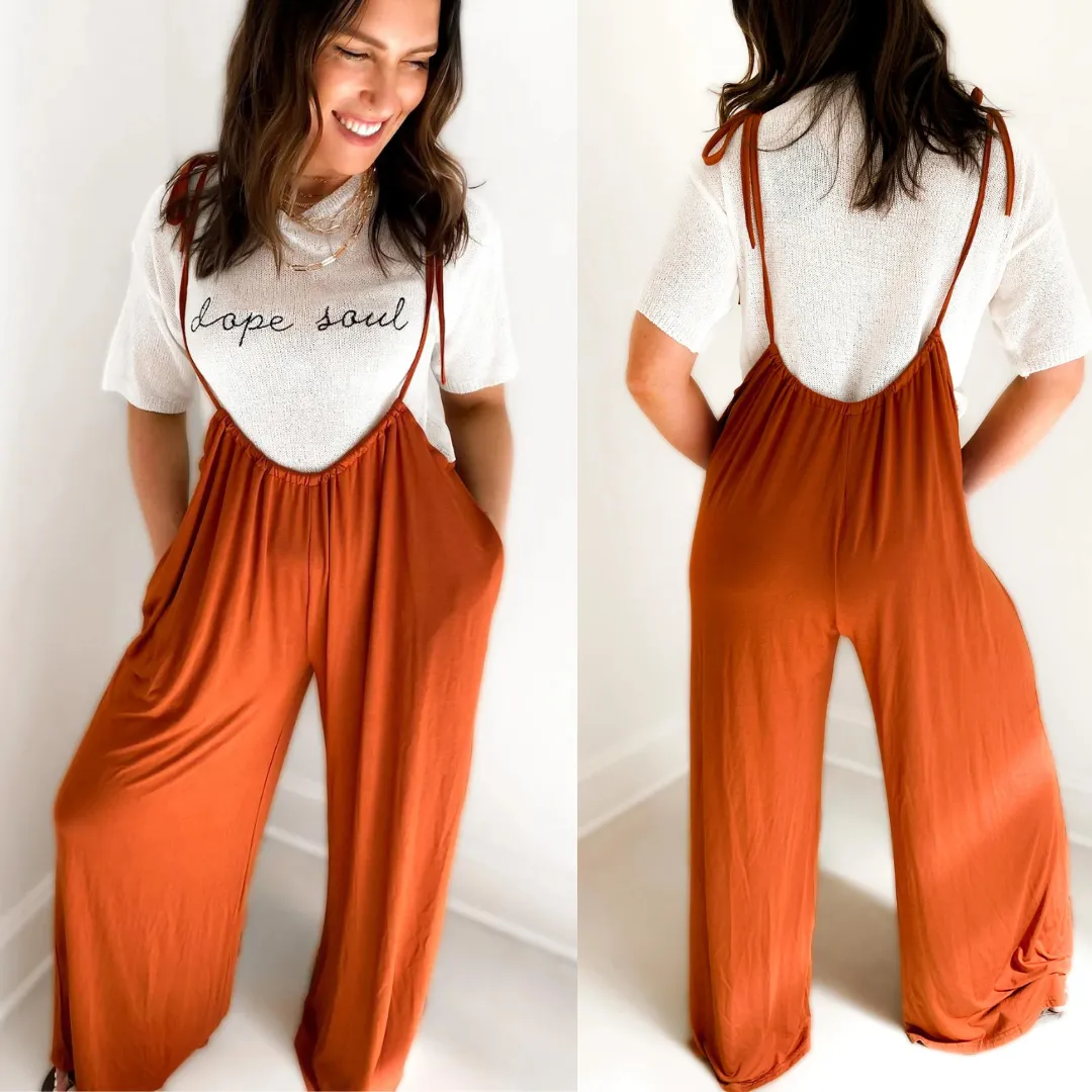 Dani Drawstring Jumpsuit Pre-Order