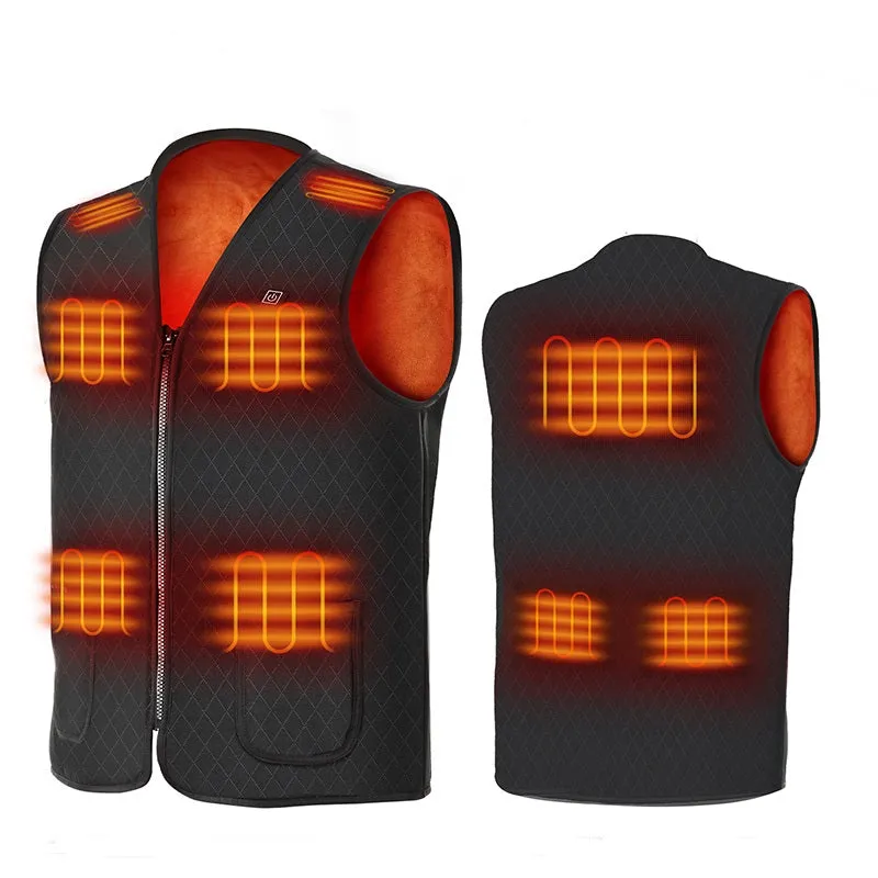 Diamond Stitch Heated Vest