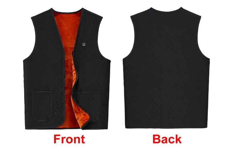 Diamond Stitch Heated Vest