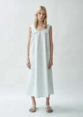 Dime Sleeveless Poplin Dress