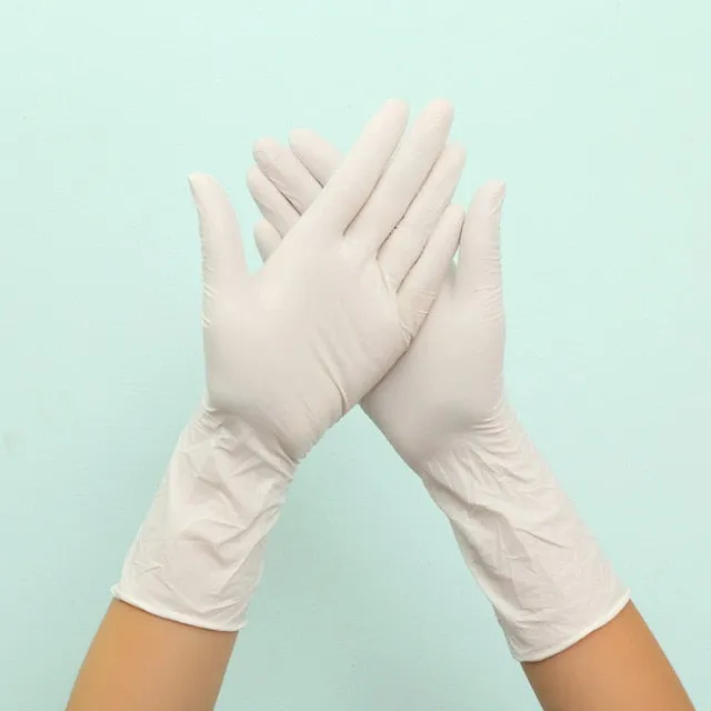 Disposable Latex Rubber Gloves