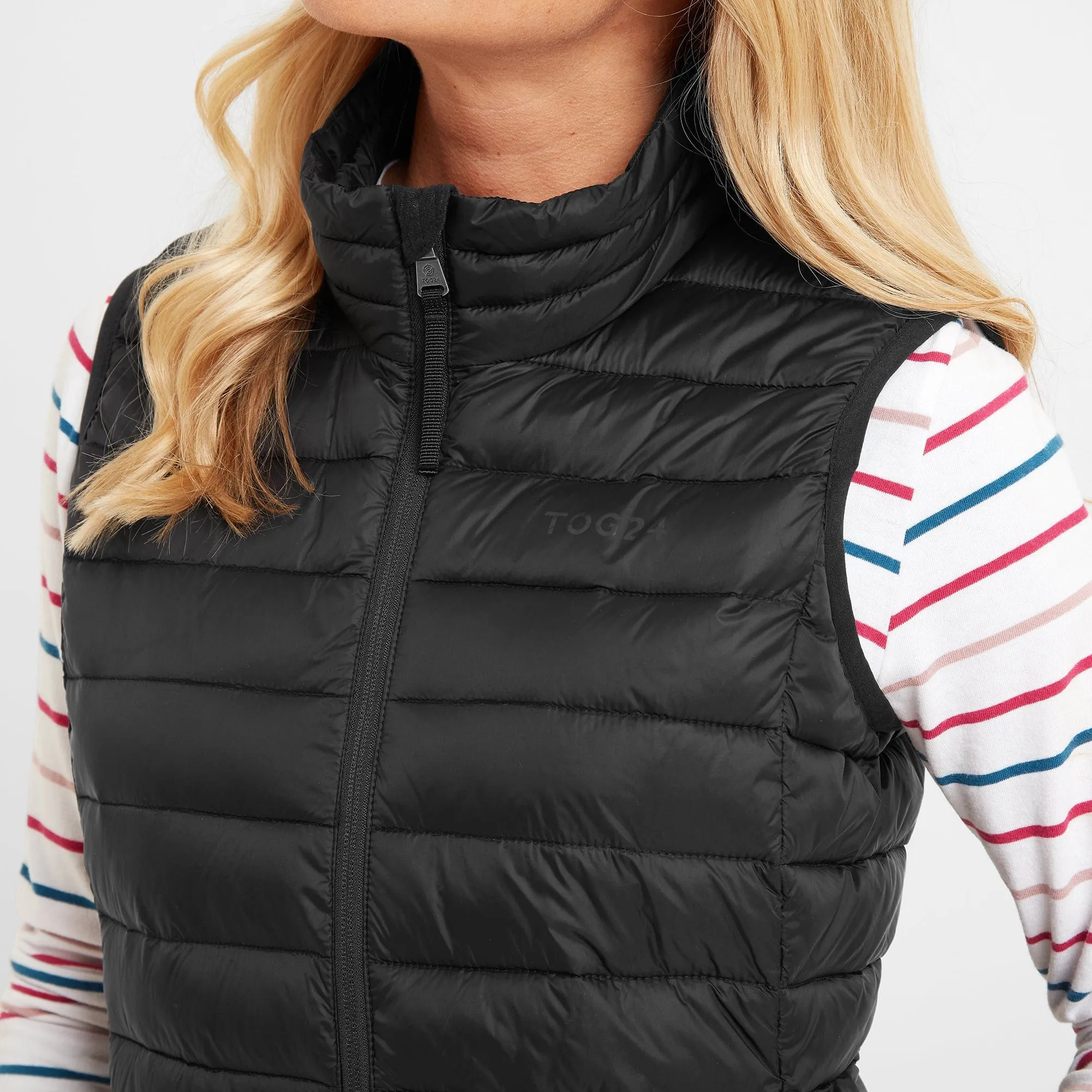 Gibson Womens Insulated Padded Gilet - Black